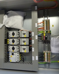 Control cabinet OptiSec 6 tiers